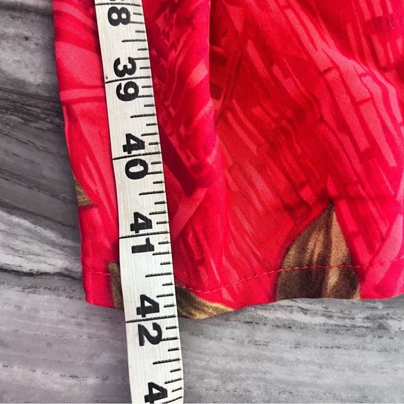 Hilo Hattie Vibrant Hibiscus Print Floral Two Piece Dress Hawaiian Size Small - Picture 12 of 13